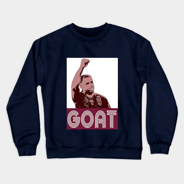 Queensland Origin - Cameron Smith - GOAT Crewneck Sweatshirt by OG Ballers